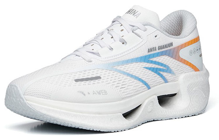 ANTA Shock The Waves 'White Blue Orange' 112255599A-6