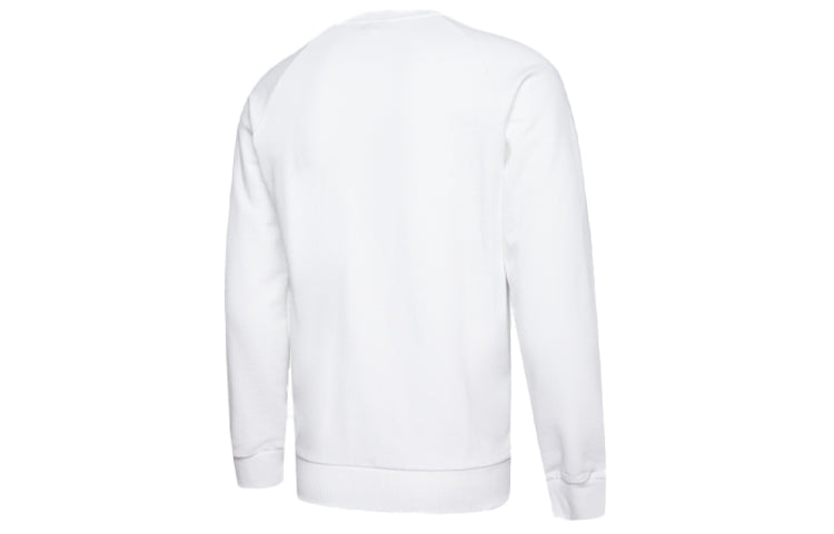 PUMA Sports Round Neck Pullover Couple Style White 597358-02