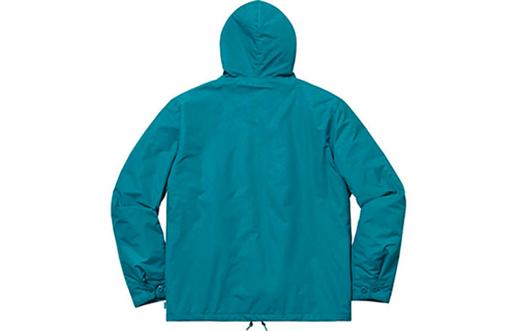 Supreme SS19 Cheetah Hooded Station Jacket Green SUP-SS19-615
