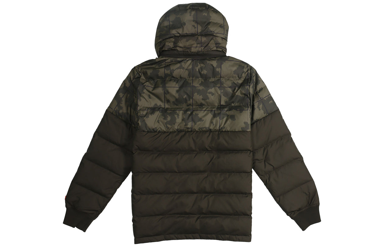 Nike LeBron Hybrid Half Pull Chain Warm Down Jacket Armygreen Army green AT3905-355