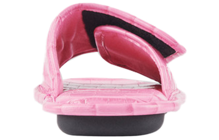 (WMNS) Balenciaga Home Crocodile Pattern Calfskin Mules Pink 616716WA9D76842