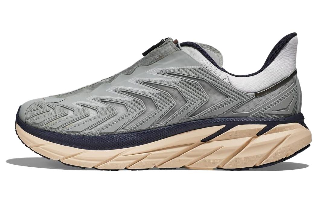 HOKA ONE ONE Project Clifton Knitted Running 'Grey Beige' 1127924-LSSD