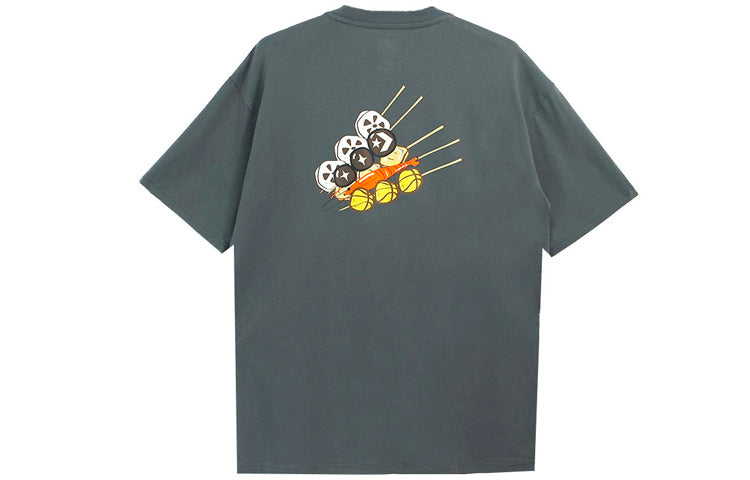 Converse Pics Short-sleeve Tee Unisex Grey 10020852-032
