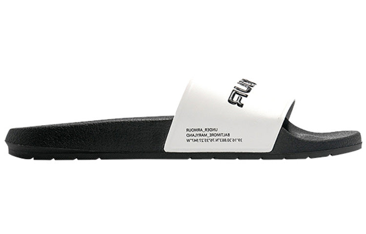 Under Armour Core Remix Slides 'White Black' 3021282-103