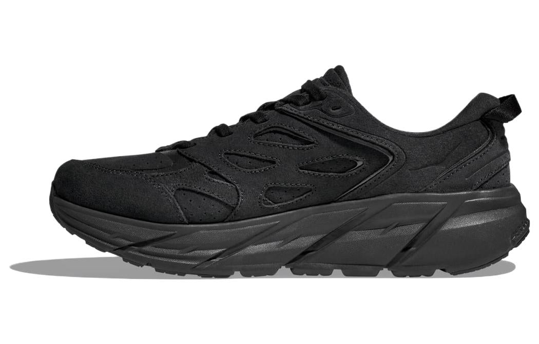 HOKA ONE ONE Clifton L Suede 'Triple Black' 1122571-BBLC