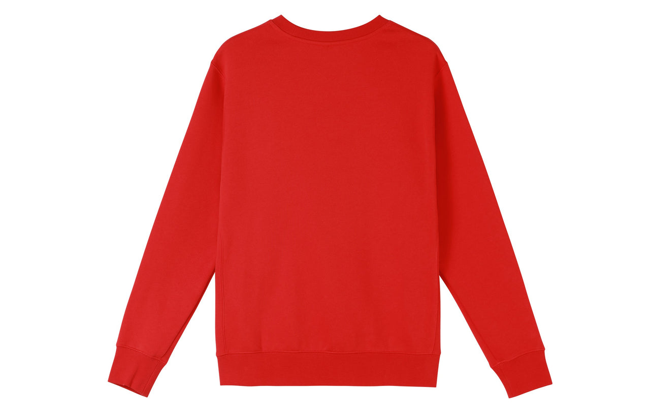 Nike Sportswear Casual Sports Round Neck Pullover Red Orange BV2663-657