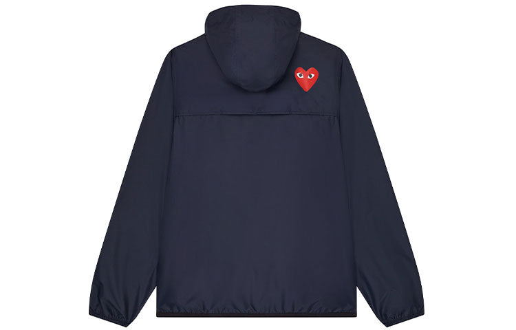 COMME des GARCONS PLAY x K-Way Zip Jacket 'Navy' P1J501-NAVY
