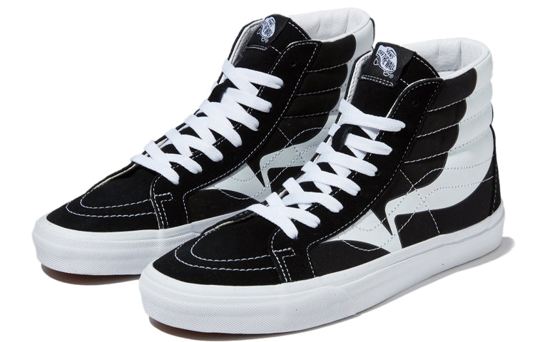 Vans SK8-HI Reissue 'Warp - Black White' VN0A4U3D21N