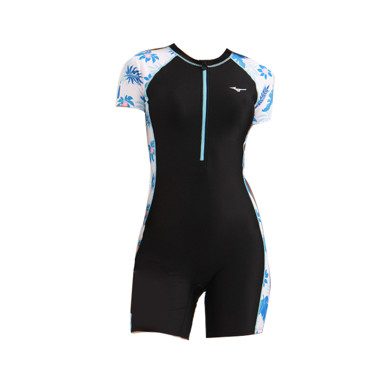 (WMNS) Mizuno One Piece Training Swimsuit 'Black' N2CA1332