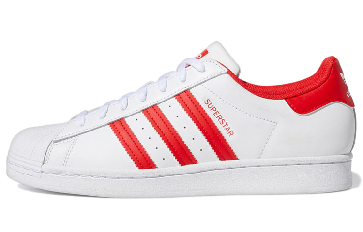 adidas Superstar 'Cloud White Vivid Red' GZ3741