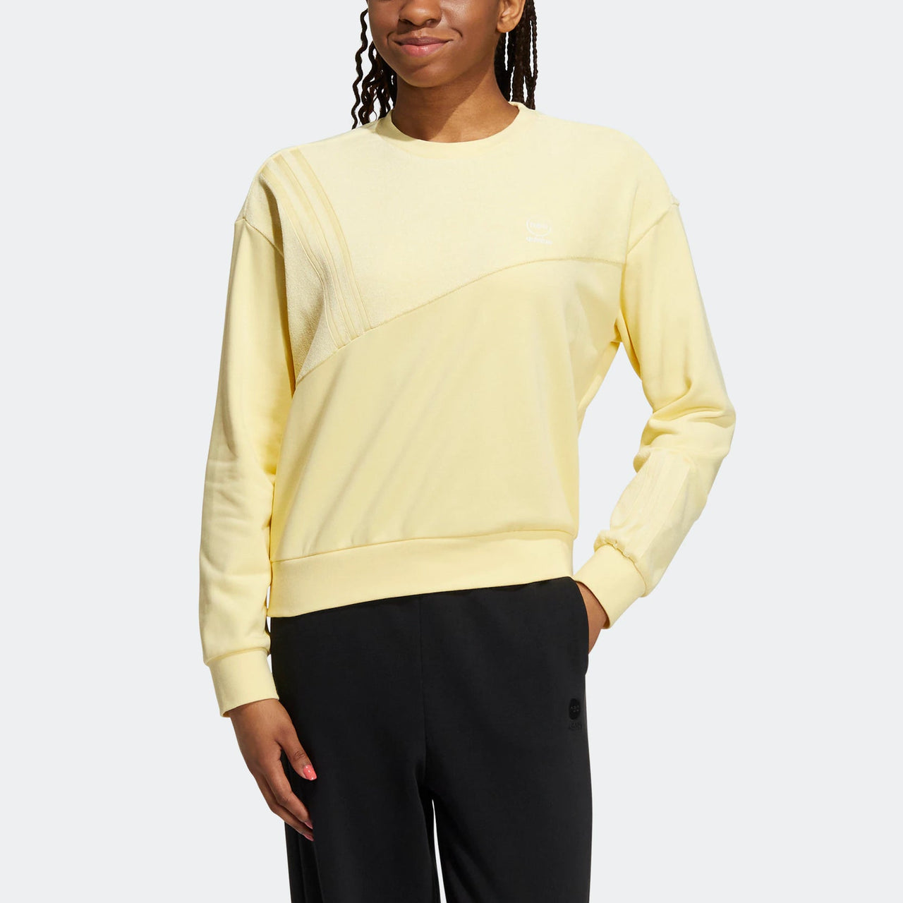 (WMNS) adidas Neo Vbe Sweaters 'Yellow' HN2370
