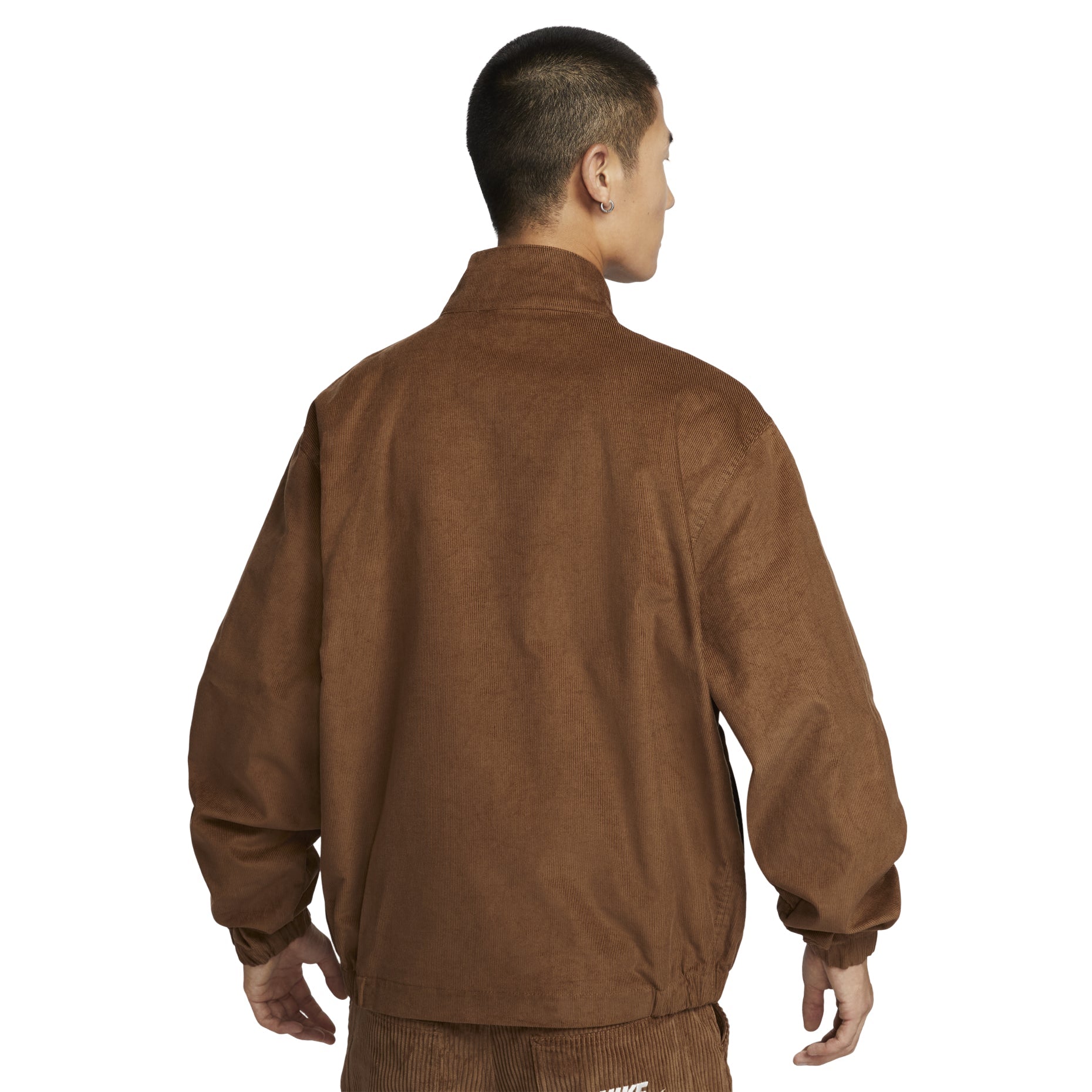 Nike Sportswear Club Corduroy Harrington Jacket Asia Sizing 'Light British Tan' FZ0632-281