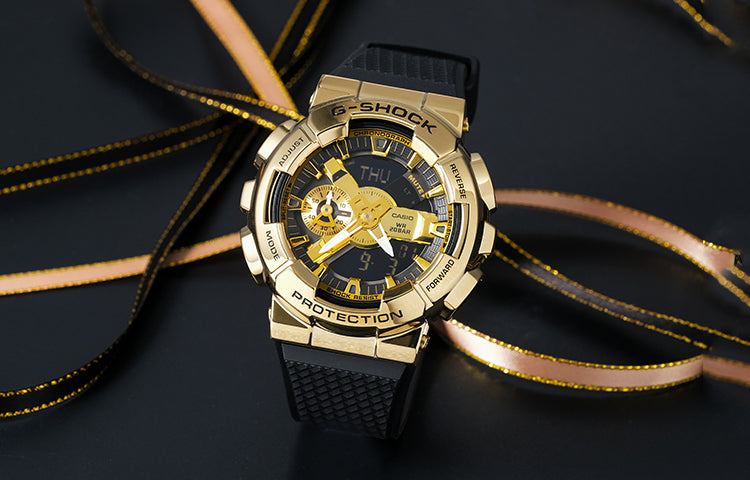CASIO G-Shock Analog-Digital 'Black Gold' GM-110G-1A9