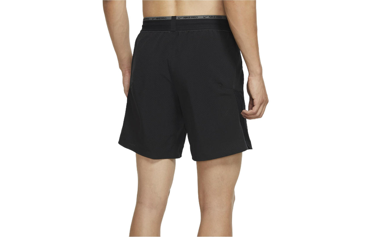 Men's Nike Pro Dri-fit Flex Rep Casual Breathable Sports Training Shorts Black DD1701-010