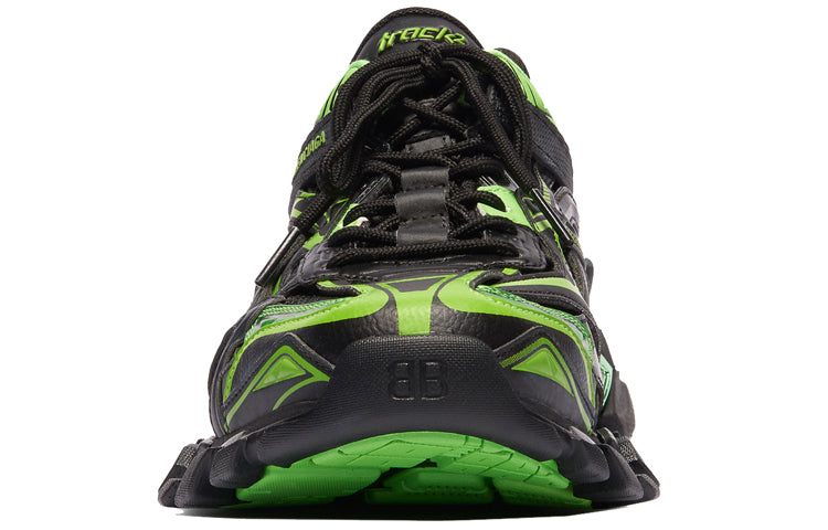 Balenciaga Track.2 Trainer 'Black Green' 568614W2GN31086