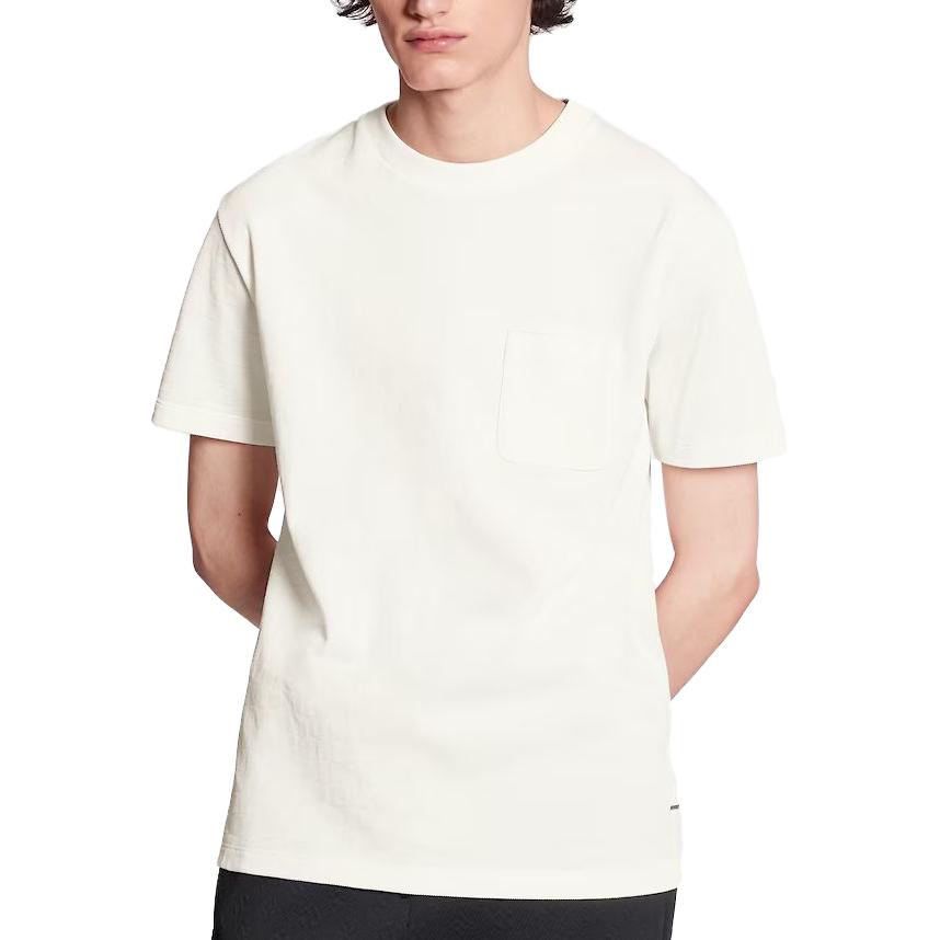 LOUIS VUITTON Half Damier Pocket T-Shirt 'White' 1A7XE9