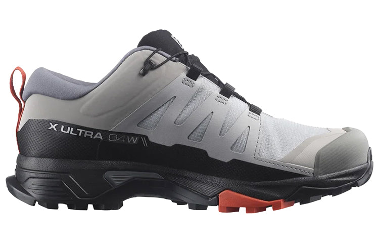 (WMNS) SALOMON X Ultra 4 Wide Gore-Tex 'Gray Black' 416873