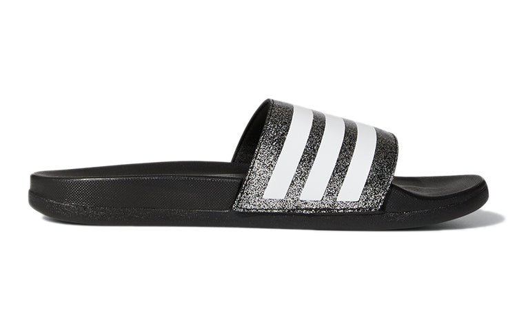 (GS) adidas Adilette Comfort K Black White Slippers 'Black White' FY8836