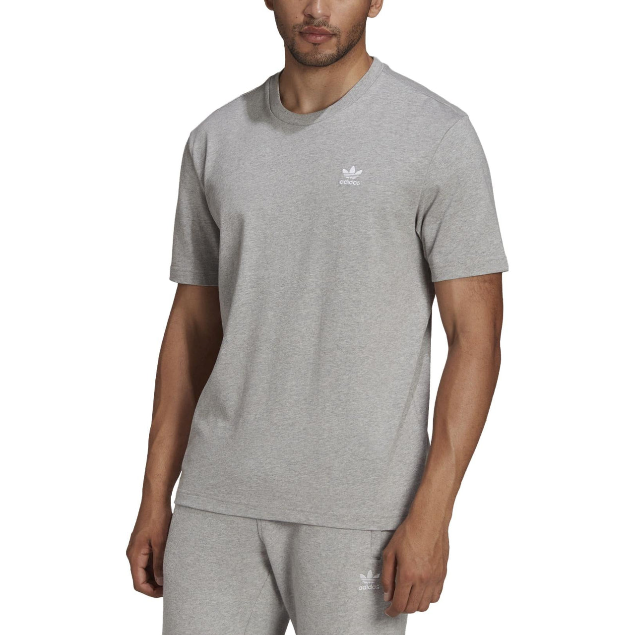Adicolor Classics Back and Front Trefoil Boxy Tee 'Grey' HF1982
