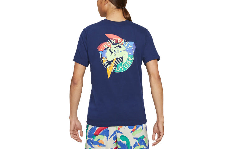 Nike x Kelly Anna London Jointly Signed Pattern Printing Male Blue CZ9882-492