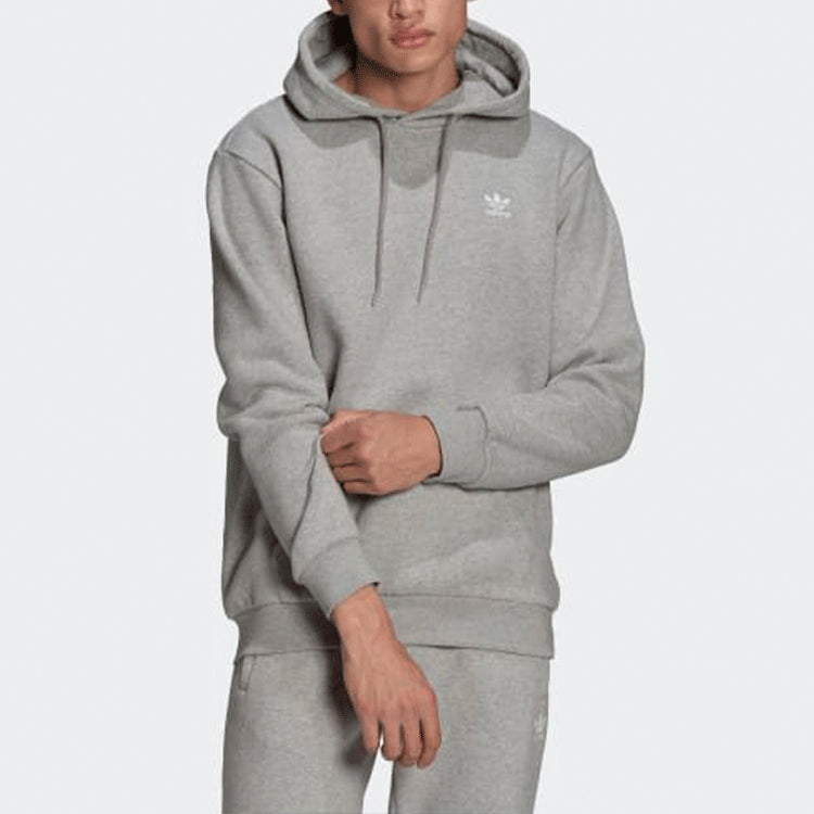 adidas originals Solid Color Hoodie 'Grey' H34654