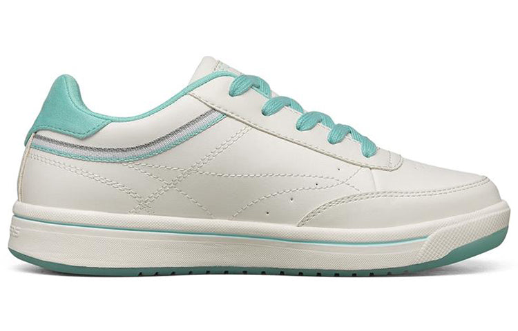 (WMNS) Skechers Downtown Low-TopSneakers White/Green 74431-WAQ