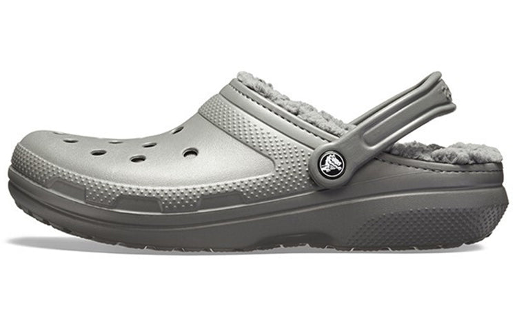 Crocs Lightweight Wear-Resistant Sports Unisex Gray Sandals 'Gray' 203591-0EX