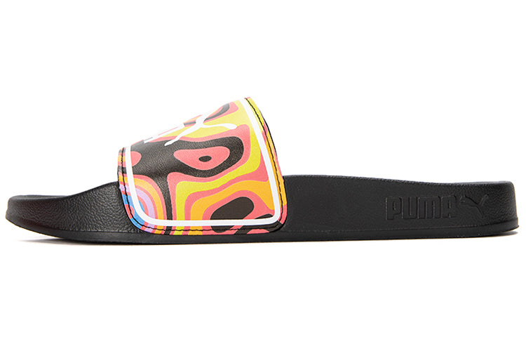 PUMA Leadcat 2.0 Graffiti Slide 'Black' 387238-01