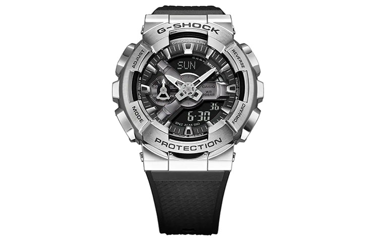 CASIO G-Shock Analog-Digital 'Black Silver' GM-110-1ACR