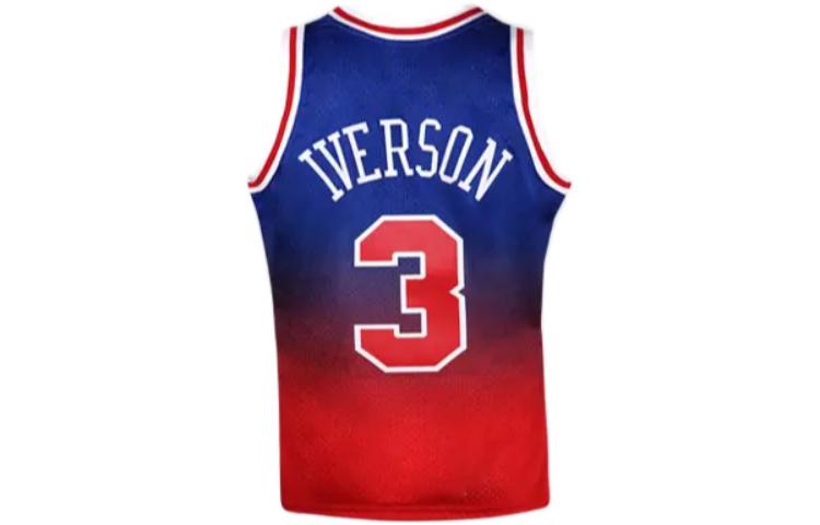 Mitchell & Ness NBA Swingman Jersey 'Philadelphia 76ers - Allen Iverson1996-97' SMJY4256-P7696A-IVRDRY