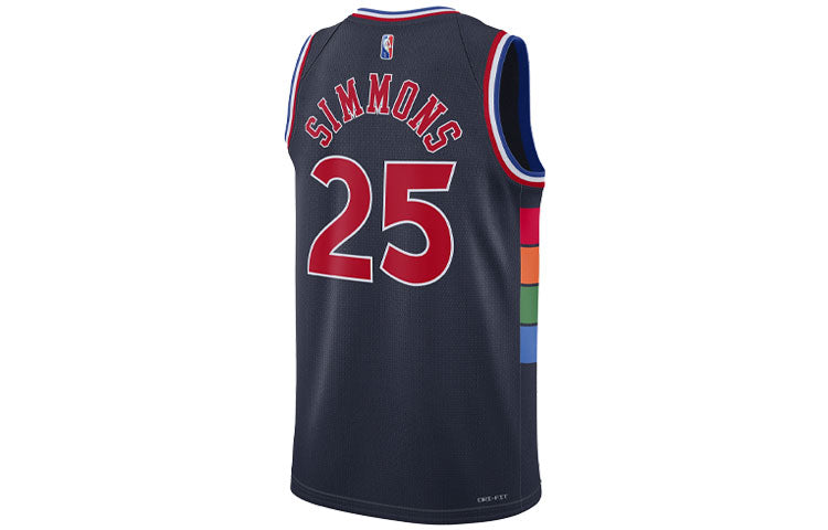 Nike x NBA Philadelphia 76ers Jerseys 'Ben Simmons 25' DB4041-419