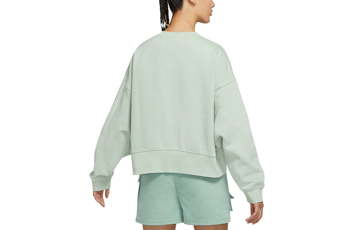 (WMNS) Nike Sportswear Collection Small Logo Sweatshirt 'Mint' DJ7666-017