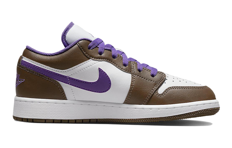 (GS) Air Jordan 1 Low 'Purple Mocha' 553560-215