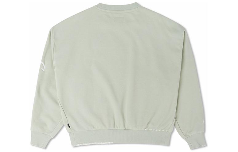 (WMNS) Converse Chain Stitch Crew 'Light Green' 10025516-A02