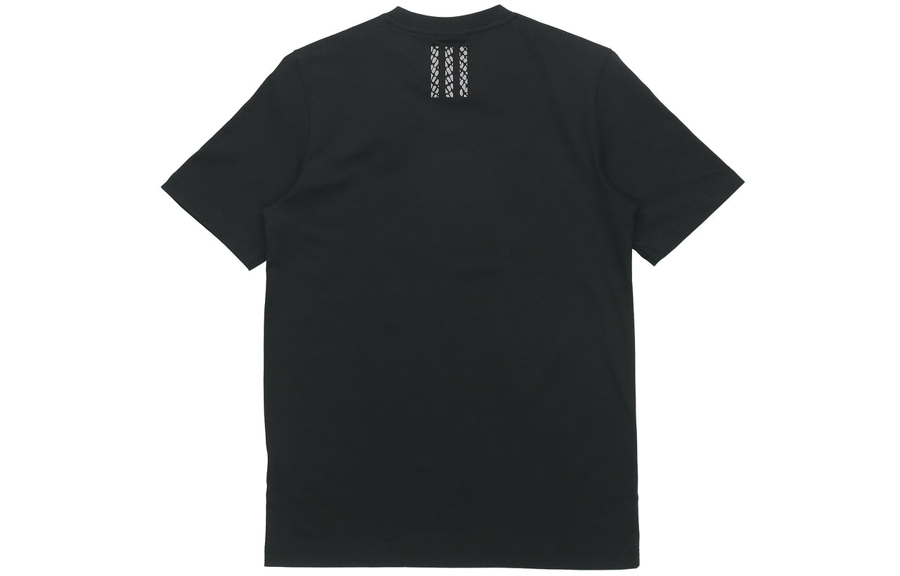 Men's adidas originals logo Short Sleeve Black T-Shirt GP7196