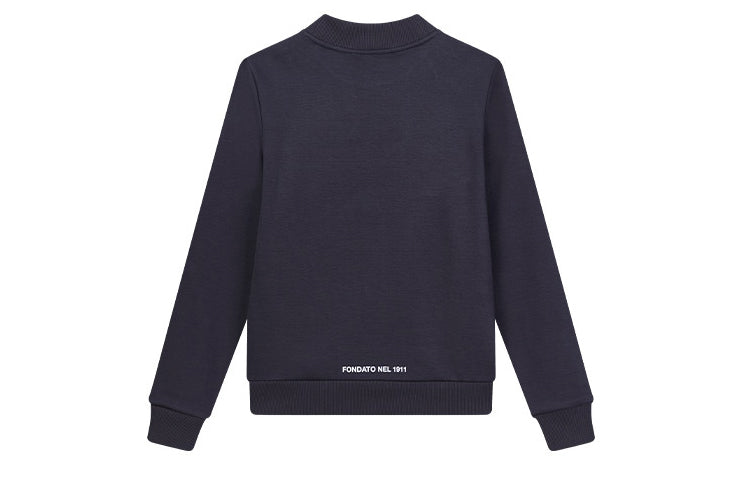 (WMNS) FILA Embroidery Logo Leisure Sweatshirt Blue F11W018202F-NV