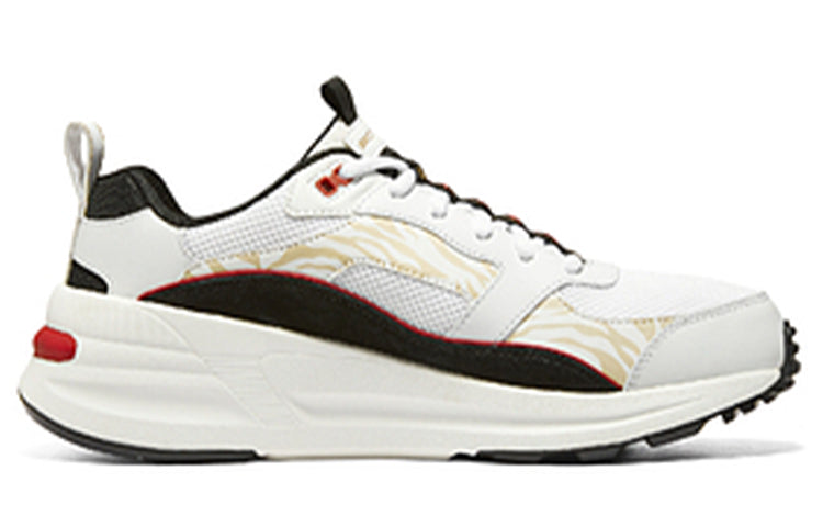 Skechers Sport Casual Shoes 'White Black Red' 894085-WRD