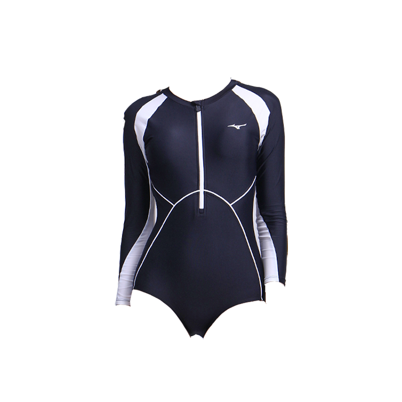 Mizuno Long Sleeve Swimsuit 'Navy' N2CA1317