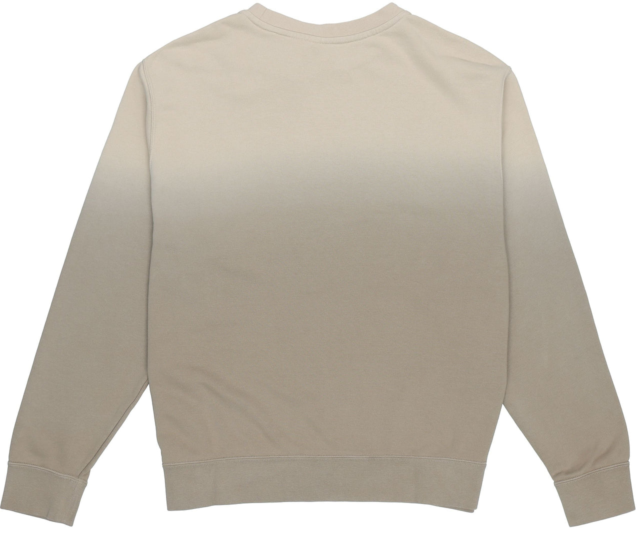 Men's Nike Gradient Loose Round Neck Pullover Long Sleeves Autumn Khaki DQ4628-247