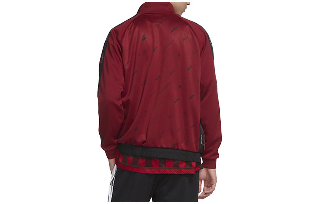 Men's Nike Sportswear Colorblock Logo Athleisure Casual Sports Jacket Red BV4604-677