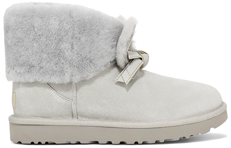 (WMNS) UGG Classic Mini II CNY(Chinese New Year) Snow boots Grey 1109735-GRV