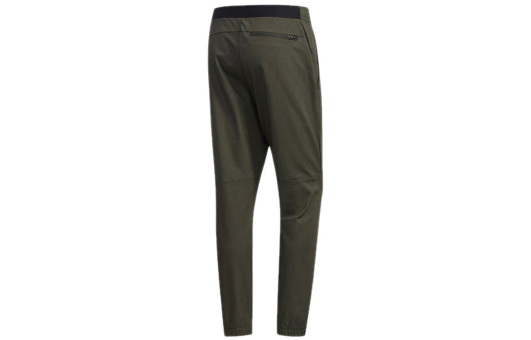 adidas AL PT TWILL Cone Slim Fit Bundle Feet Casual Sports Pants Brown FJ6763