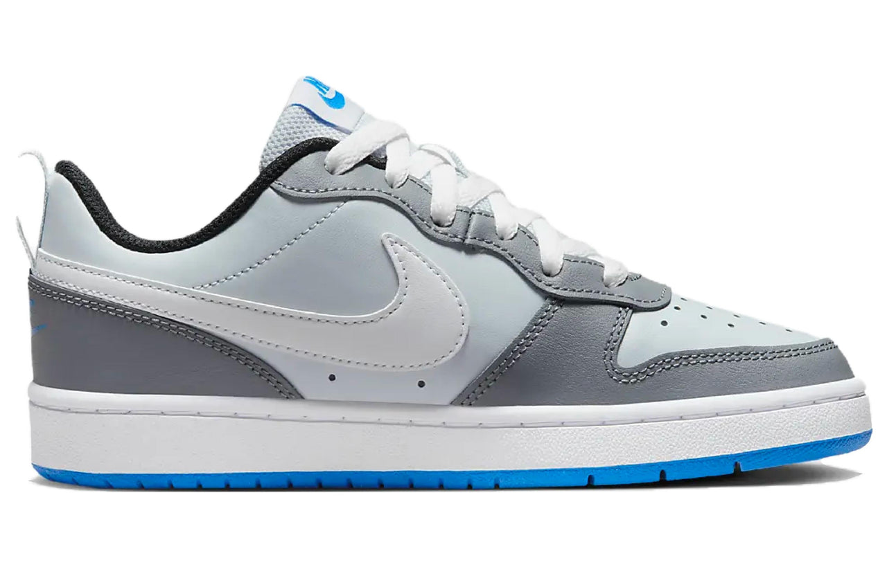 (GS) Nike Court Borough Low 2 SE 'Pure Platinum Photo Blue' BQ5448-019