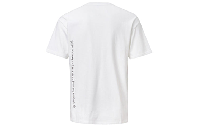 Men's Converse Valentine's Day Love Element Short Sleeve White 10021420-102