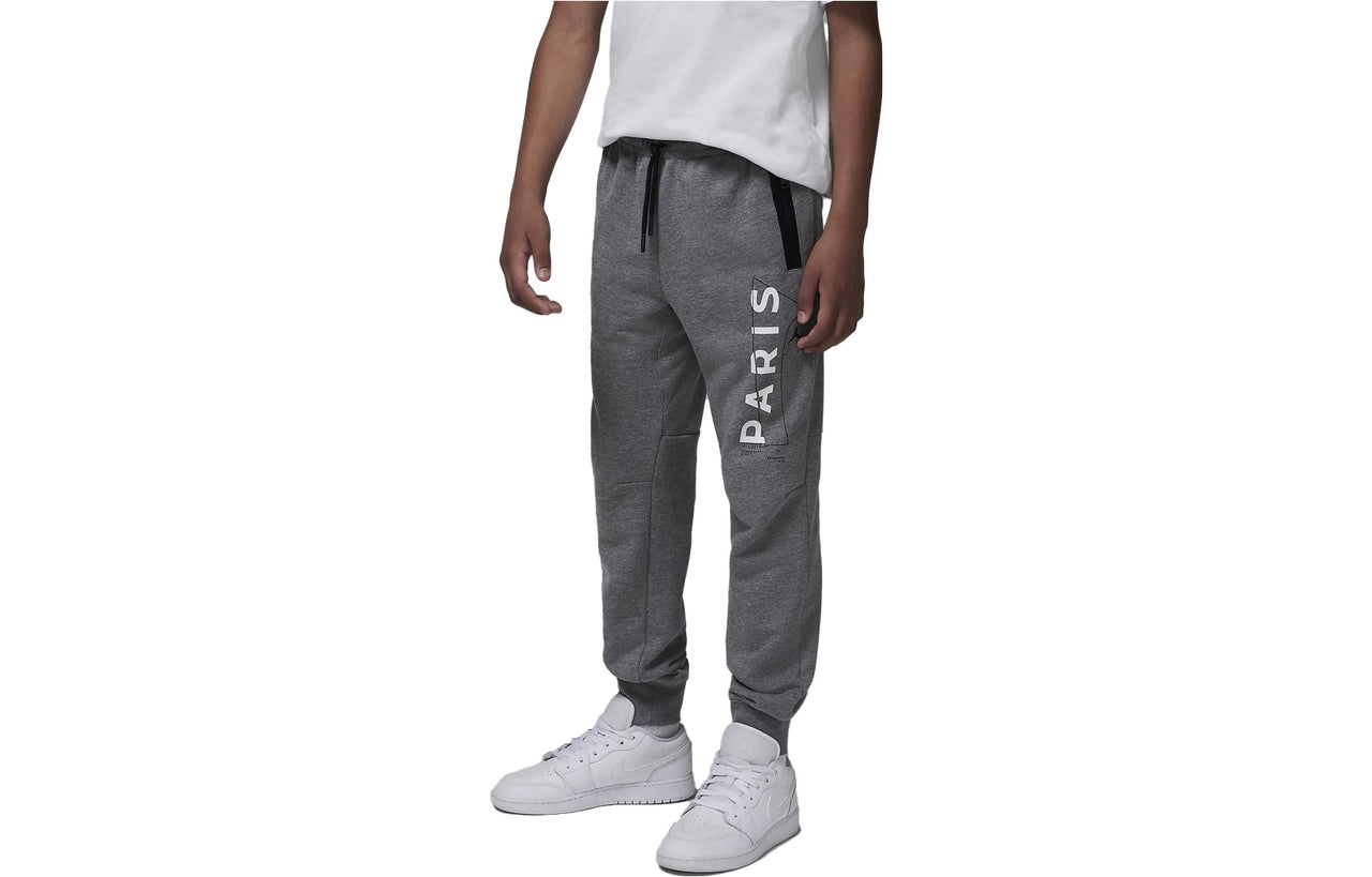 (GS) Air Jordan x Paris Saint-Germain French Terry Pants 'Dark Grey' FB1662-091