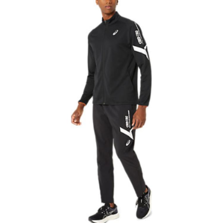 ASICS A-I-M Dry Stretch Knit Jacket 'Performance Black' 2031E540-001