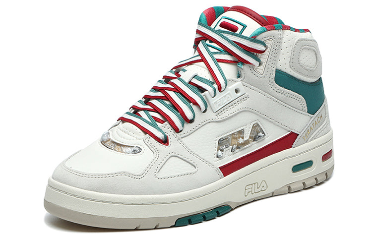 FILA FUSION x Teratach Vintage Basketball Shoes 'White' T12M219107FBD