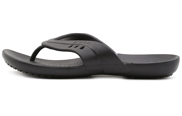 (WMNS) Crocs Kadee Cozy Non-Slip Flip-Flops Black 14177-001