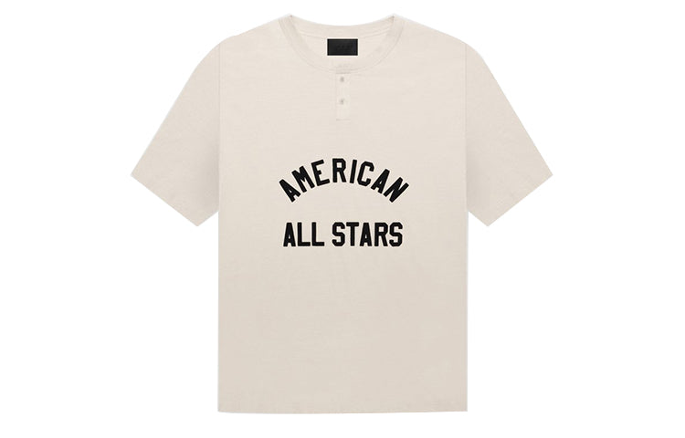 Fear of God All Star Henley Tee 'Cream Heather' FG50-017OCJ-101