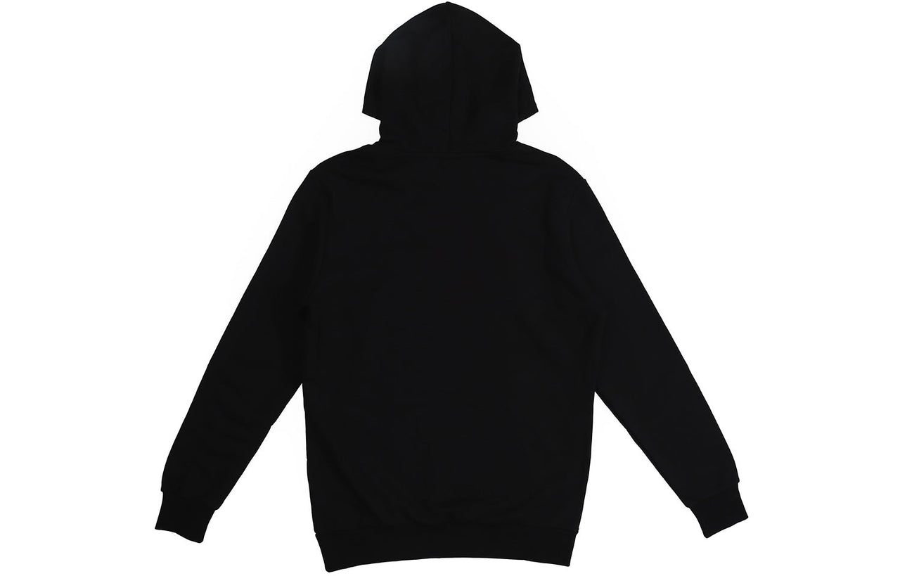 PUMA Classics Gold Color Logo Knit Pullover Black 595907-51